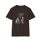 English Bulldog And Flowers T-Shirt