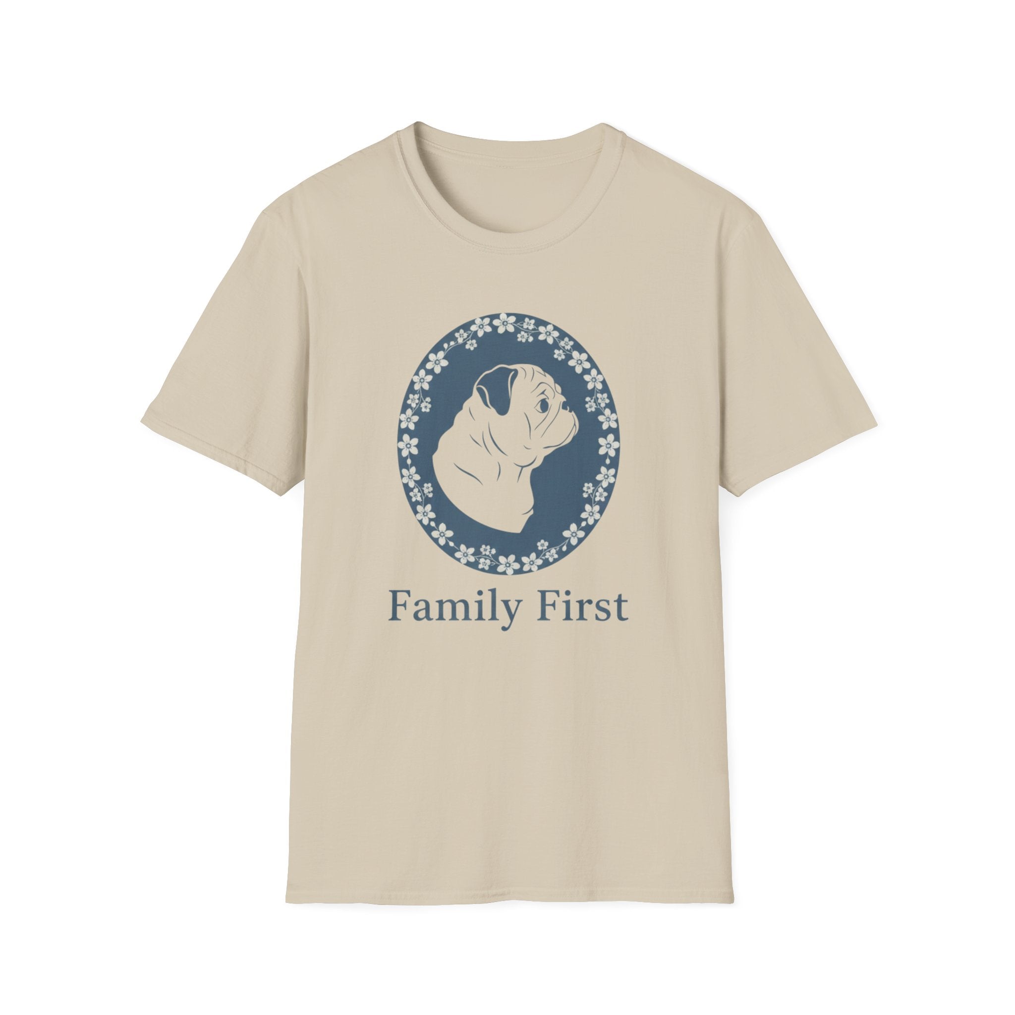 Family First Pug T-Shirt