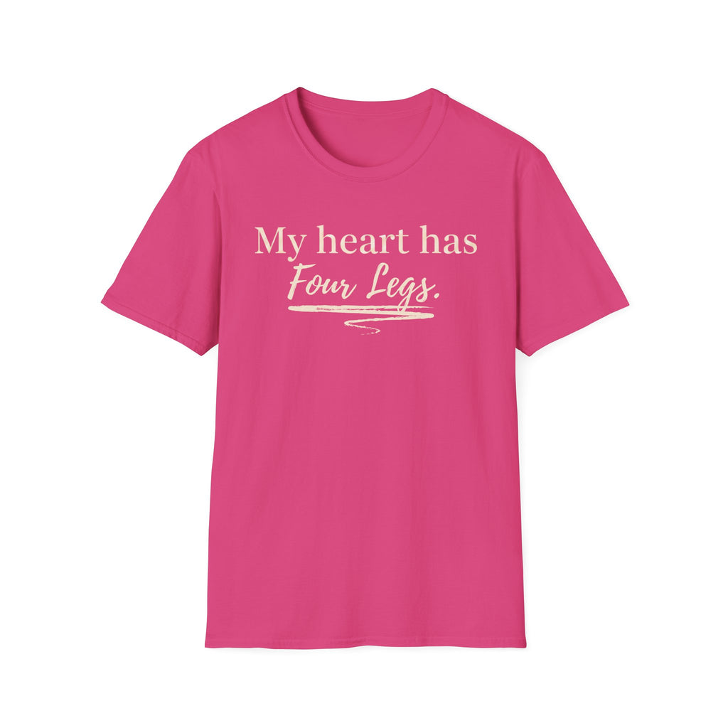 My Heart Has Four Legs T-Shirt