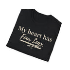 My Heart Has Four Legs T-Shirt
