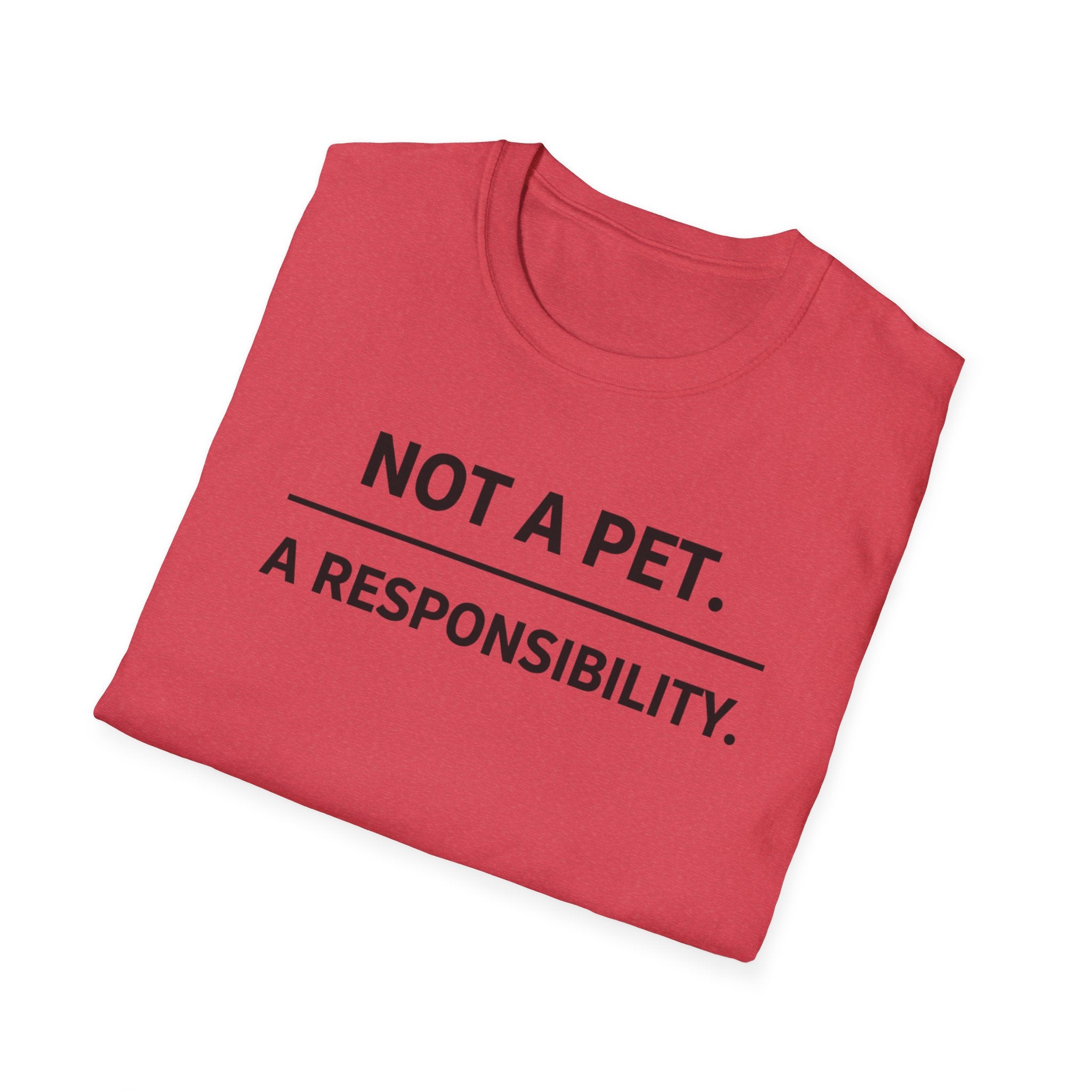 Not A Pet.  A Responsibility T-Shirt