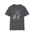 English Bulldog And Flowers T-Shirt