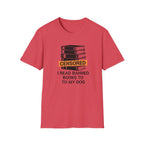 I Read Banned Books To My Dog T-Shirt