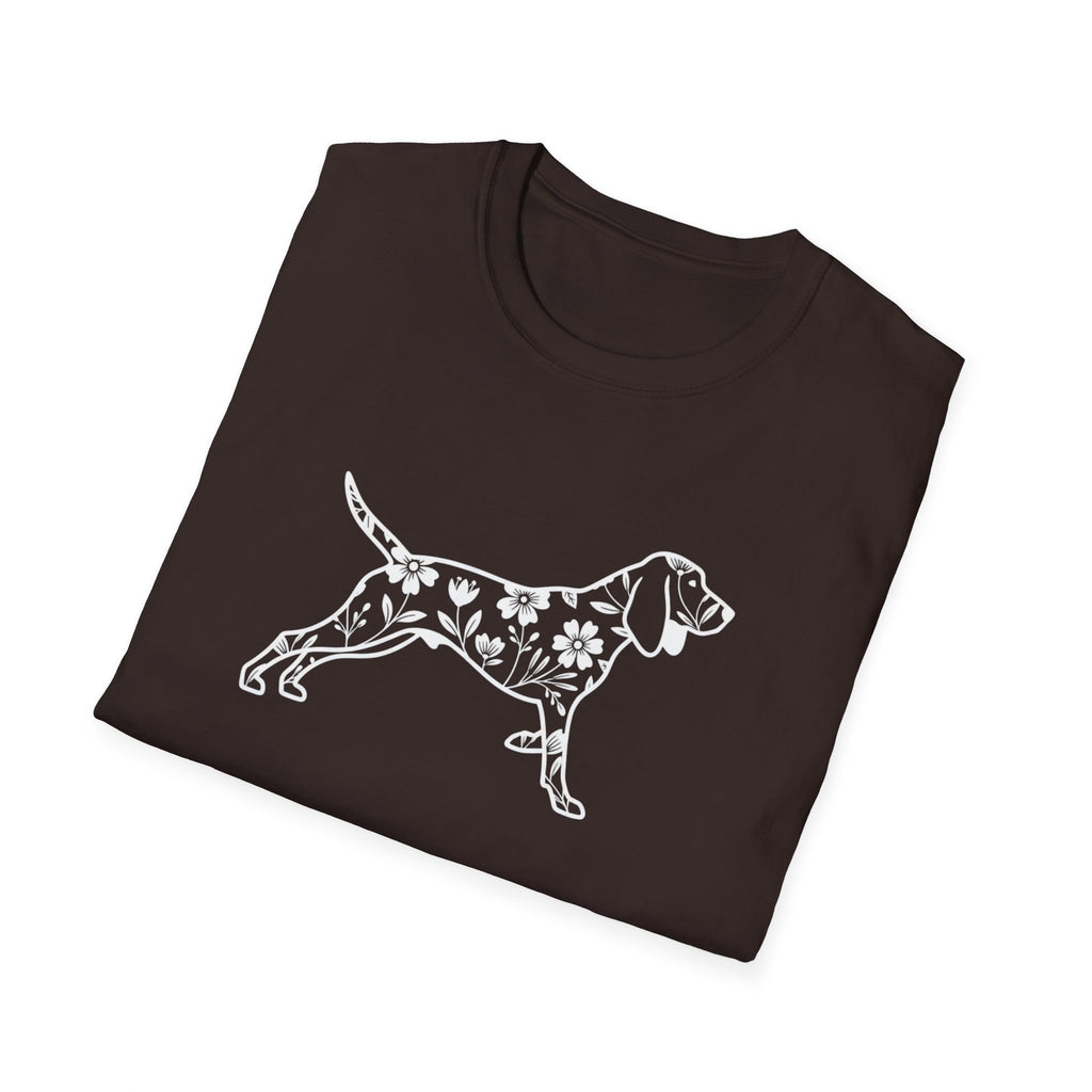 Flower Beagle T-Shirt