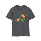 Four Dogs Playing T-Shirt