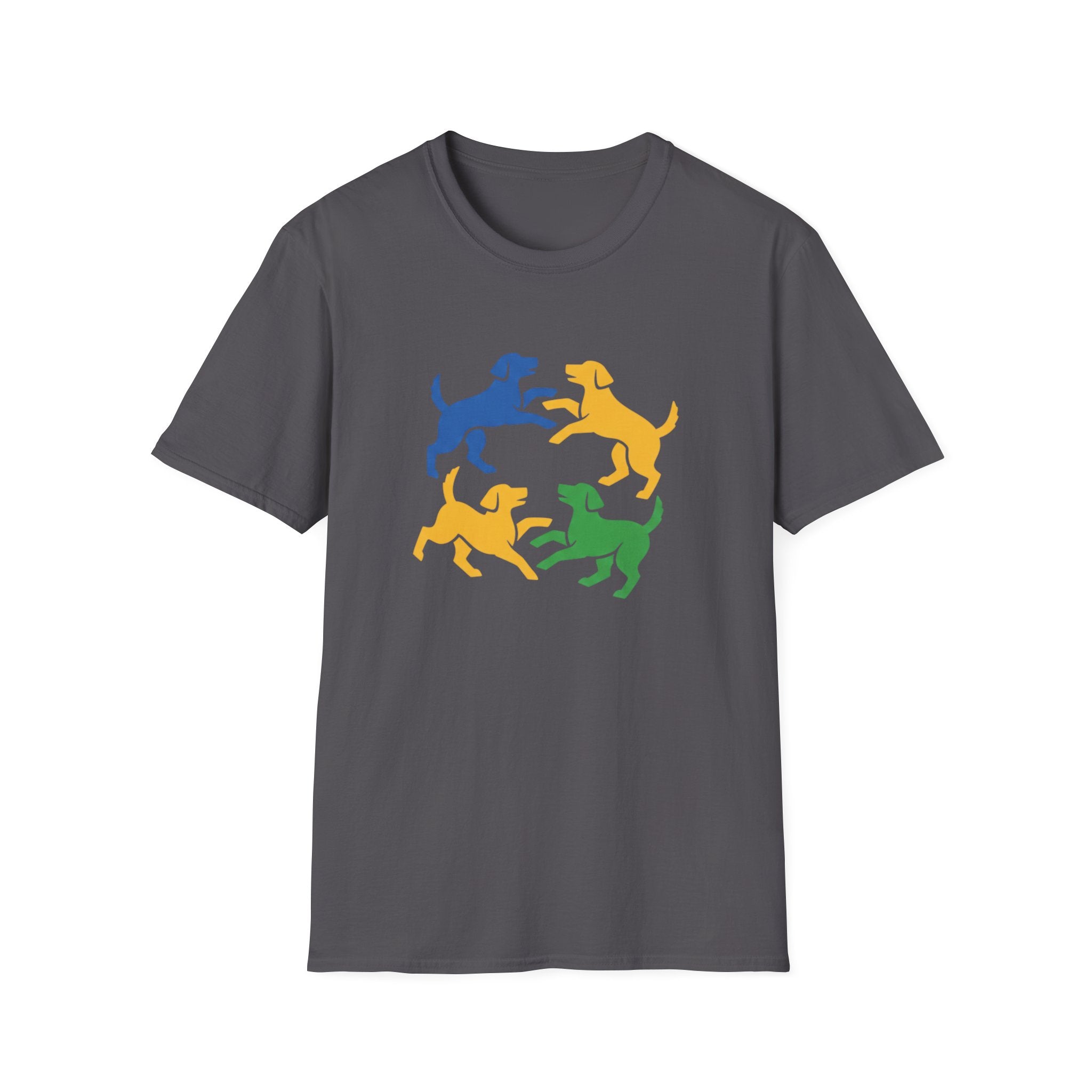Four Dogs Playing T-Shirt