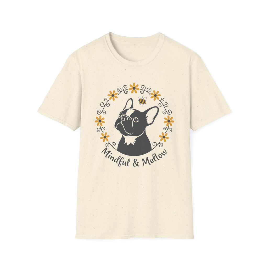 Mindful And Mellow French Bulldog T-Shirt