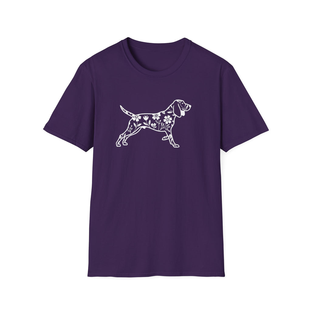 Flower Beagle T-Shirt