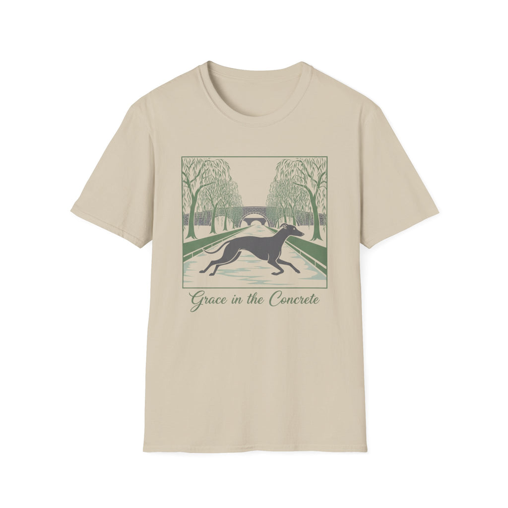 Grace In The Concrete Greyhound T-Shirt