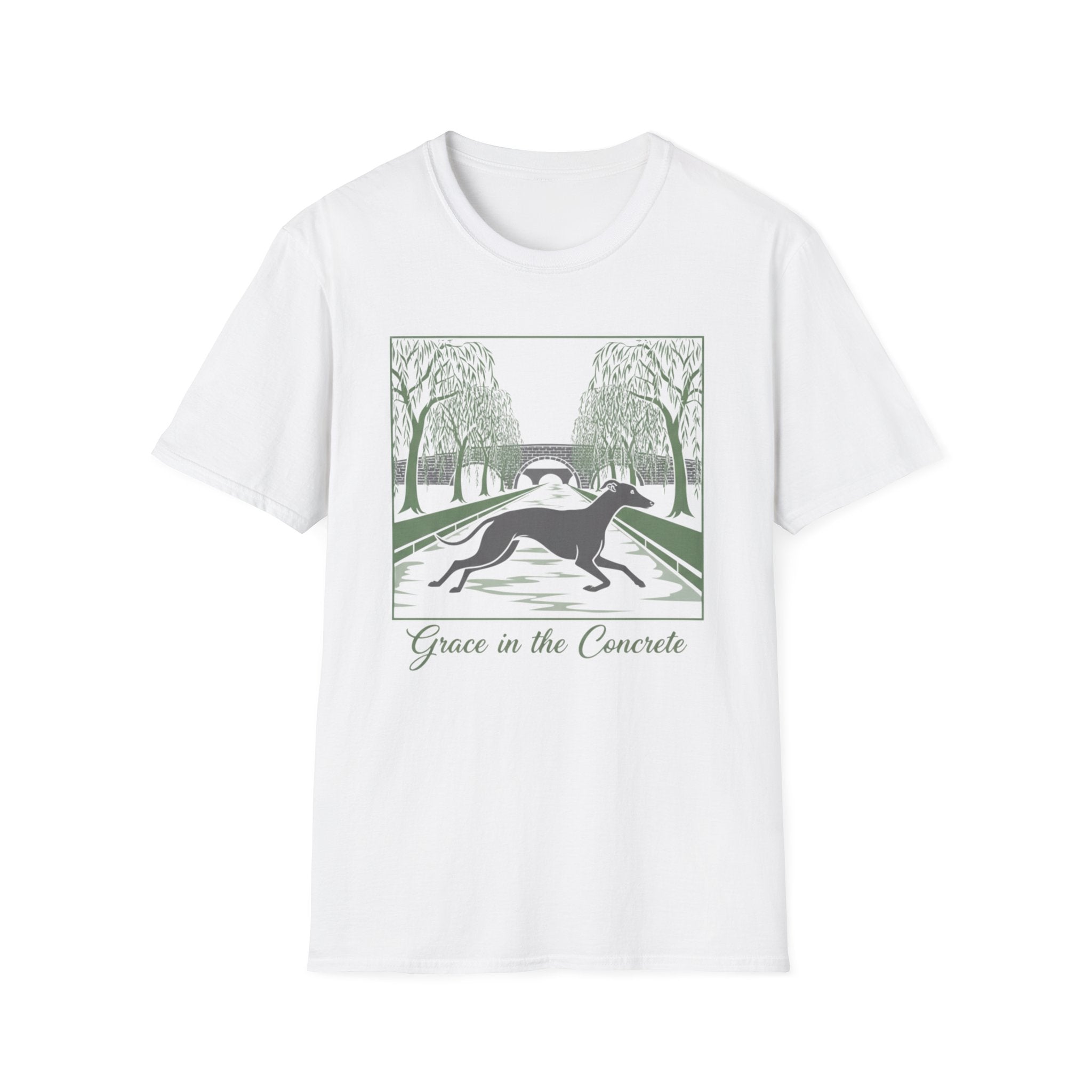 Grace In The Concrete Greyhound T-Shirt