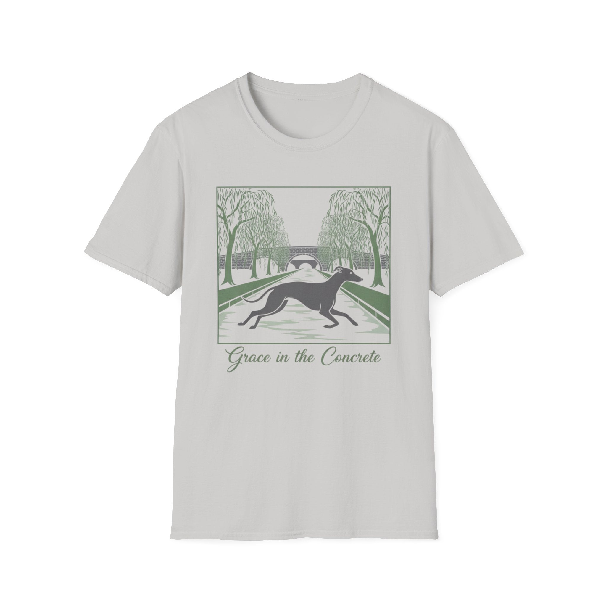 Grace In The Concrete Greyhound T-Shirt