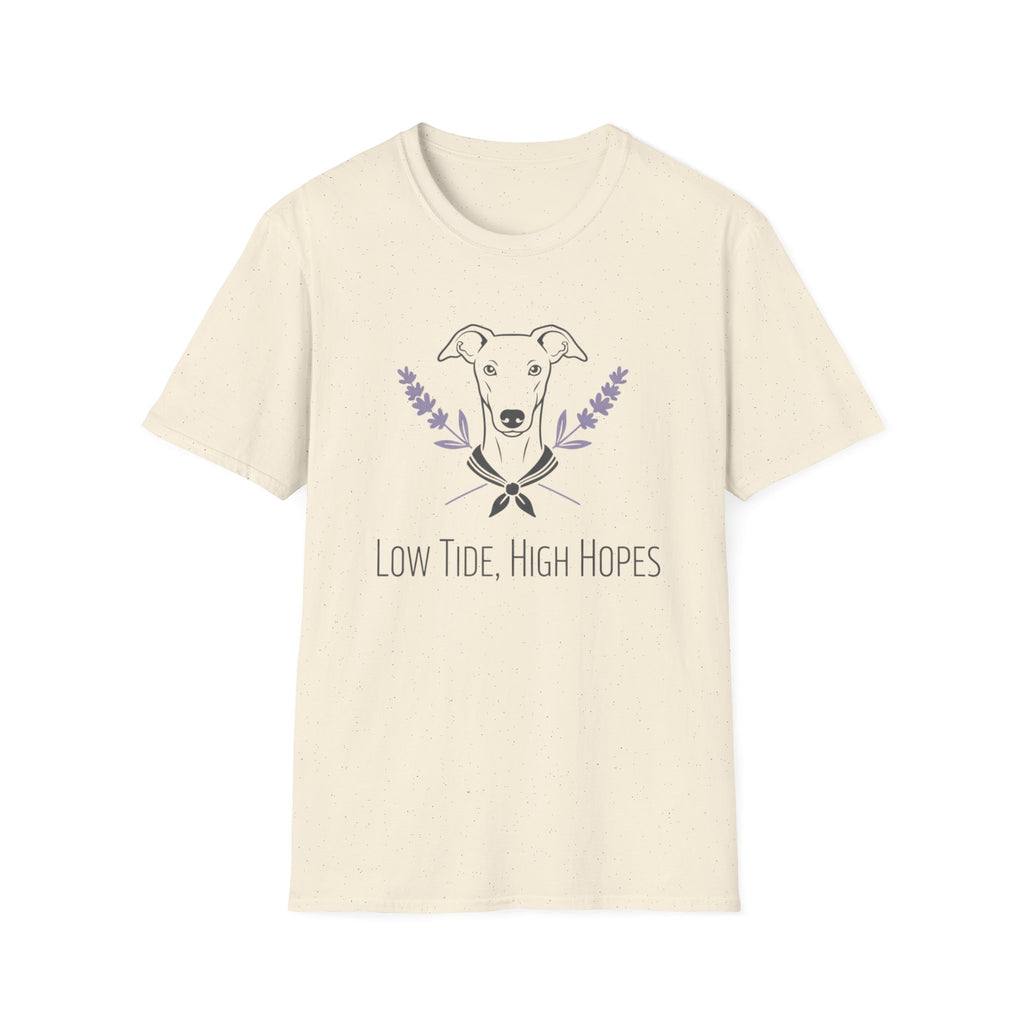 Low Tide.  High Hopes Greyhound T-Shirt