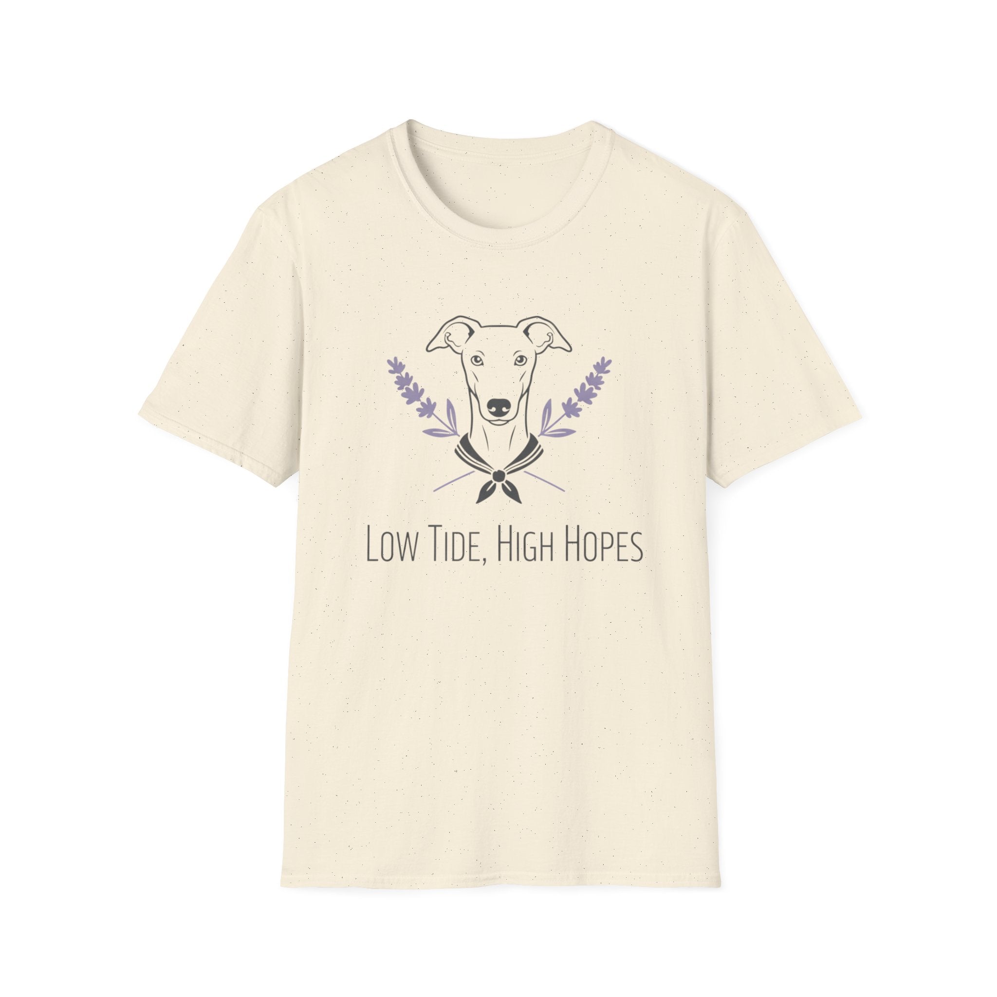 Low Tide.  High Hopes Greyhound T-Shirt