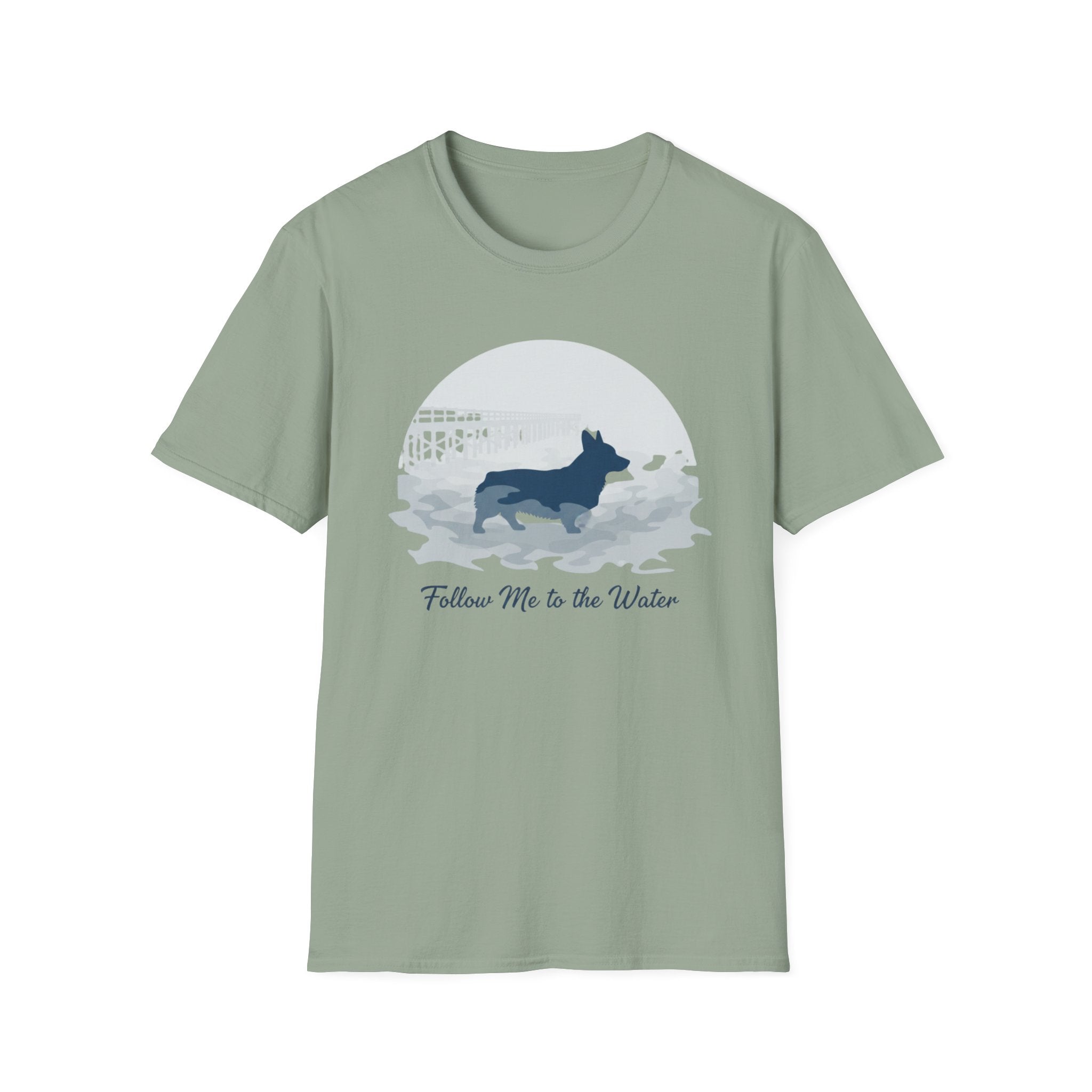 Follow Me To The Water Corgi T-Shirt