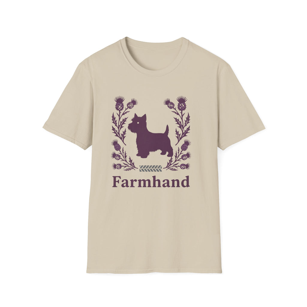 Scottish Terrier Farmhand T-Shirt