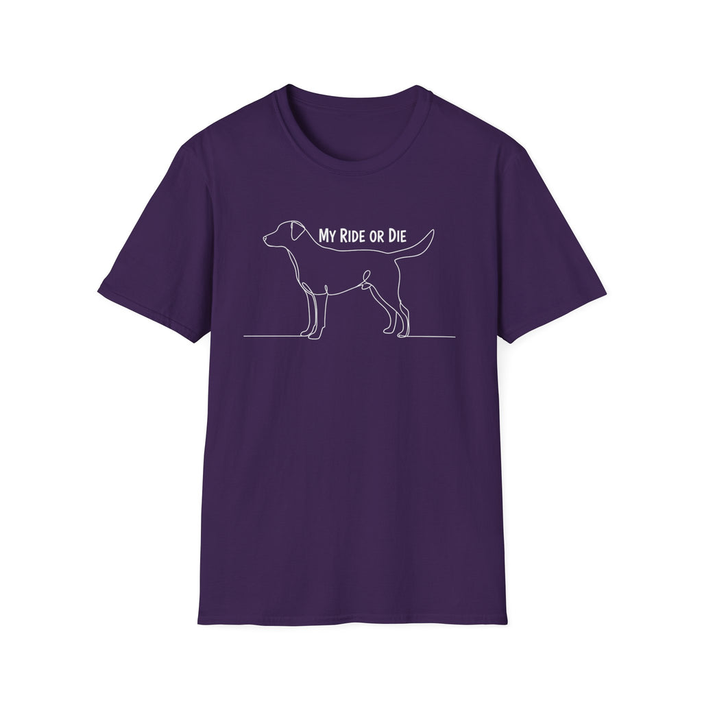 My Ride Or Die Labrador Retriever T-Shirt