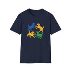 Four Dogs Playing T-Shirt