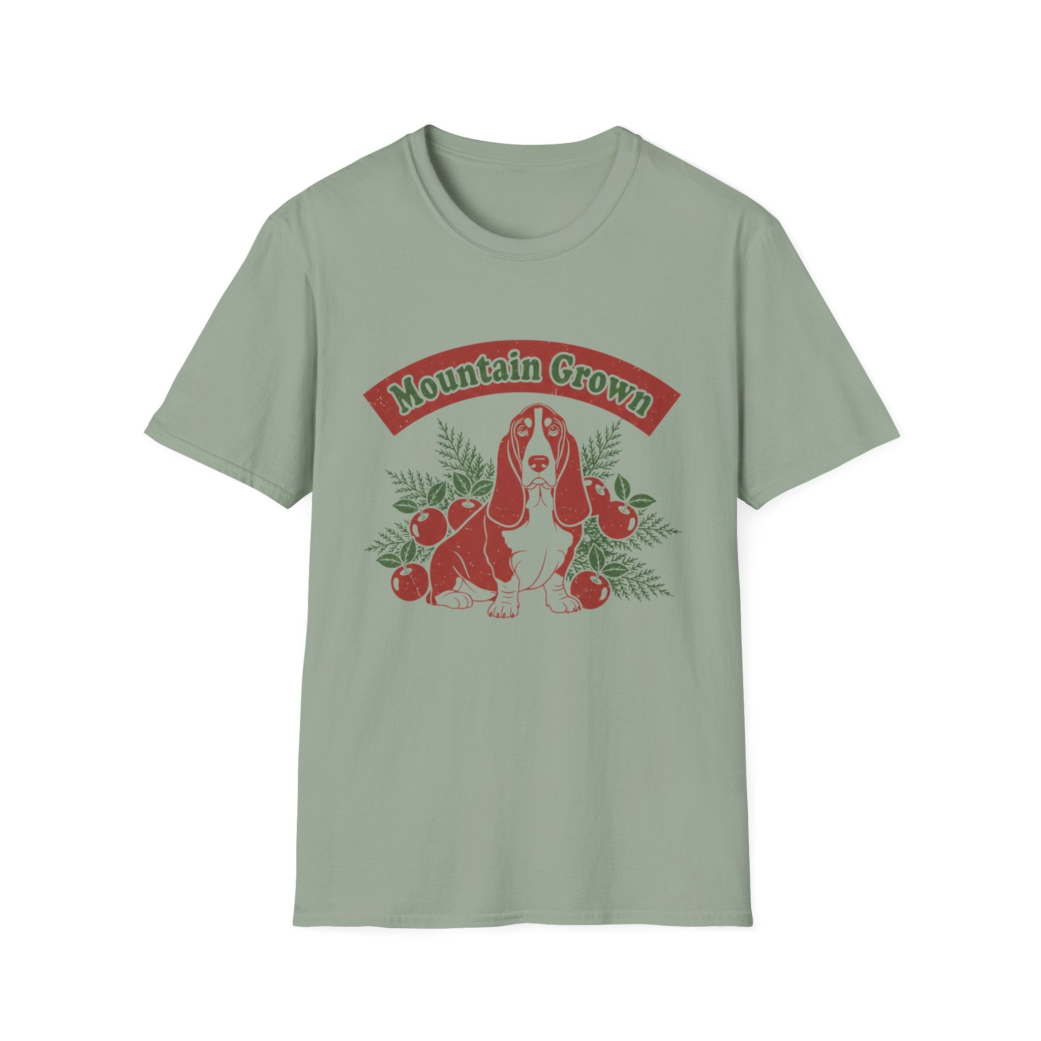 Mountain Grown Basset Hound T-Shirt