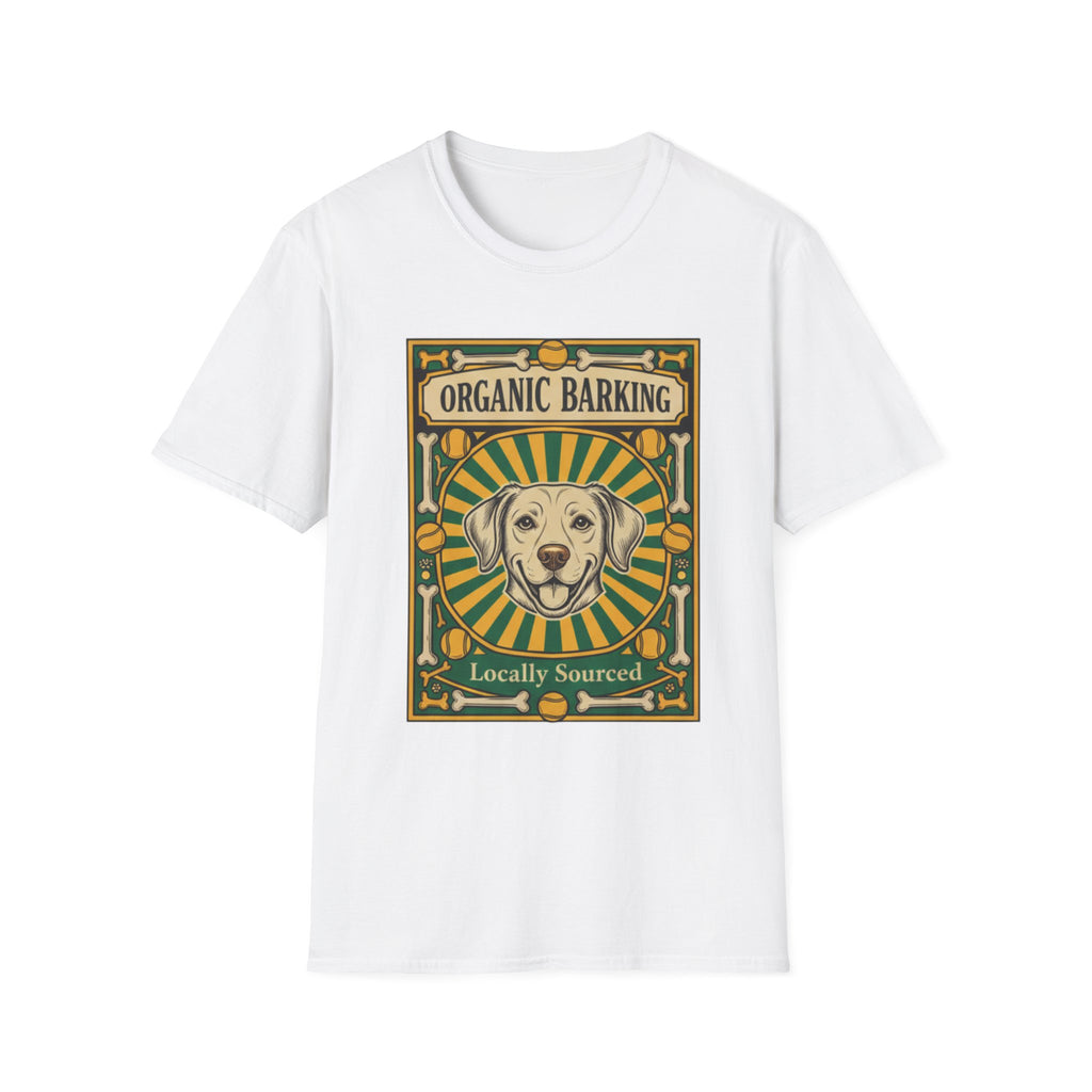 Organic Barking Labrador Retriever T-Shirt