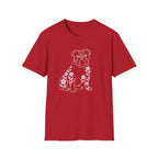 English Bulldog And Flowers T-Shirt