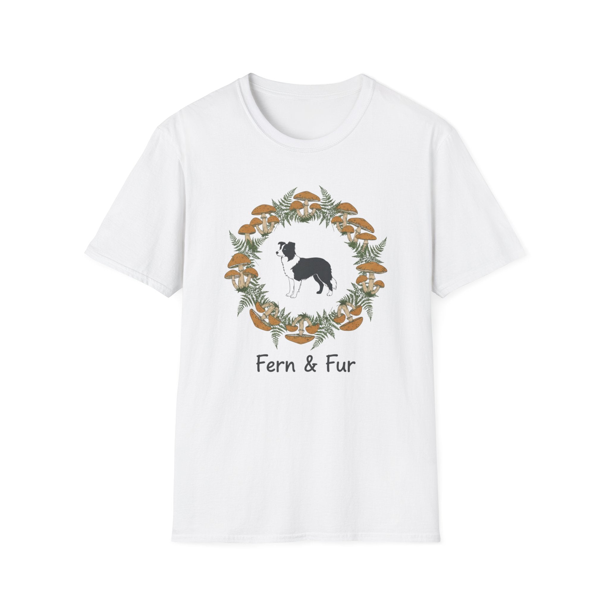 Fern and Fur Border Collie T-Shirt