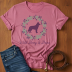 Wild Berry and Brine German Shepherd T-Shirt