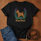 Harbor Scottish Terrier T-Shirt — lifestyle shot — Always My Dog