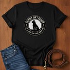 Family Isn't Blood T-Shirt — lifestyle shot — Always My Dog
