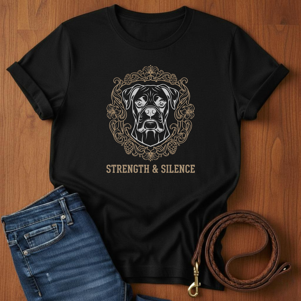 Strength & Silence Boxer T-Shirt
