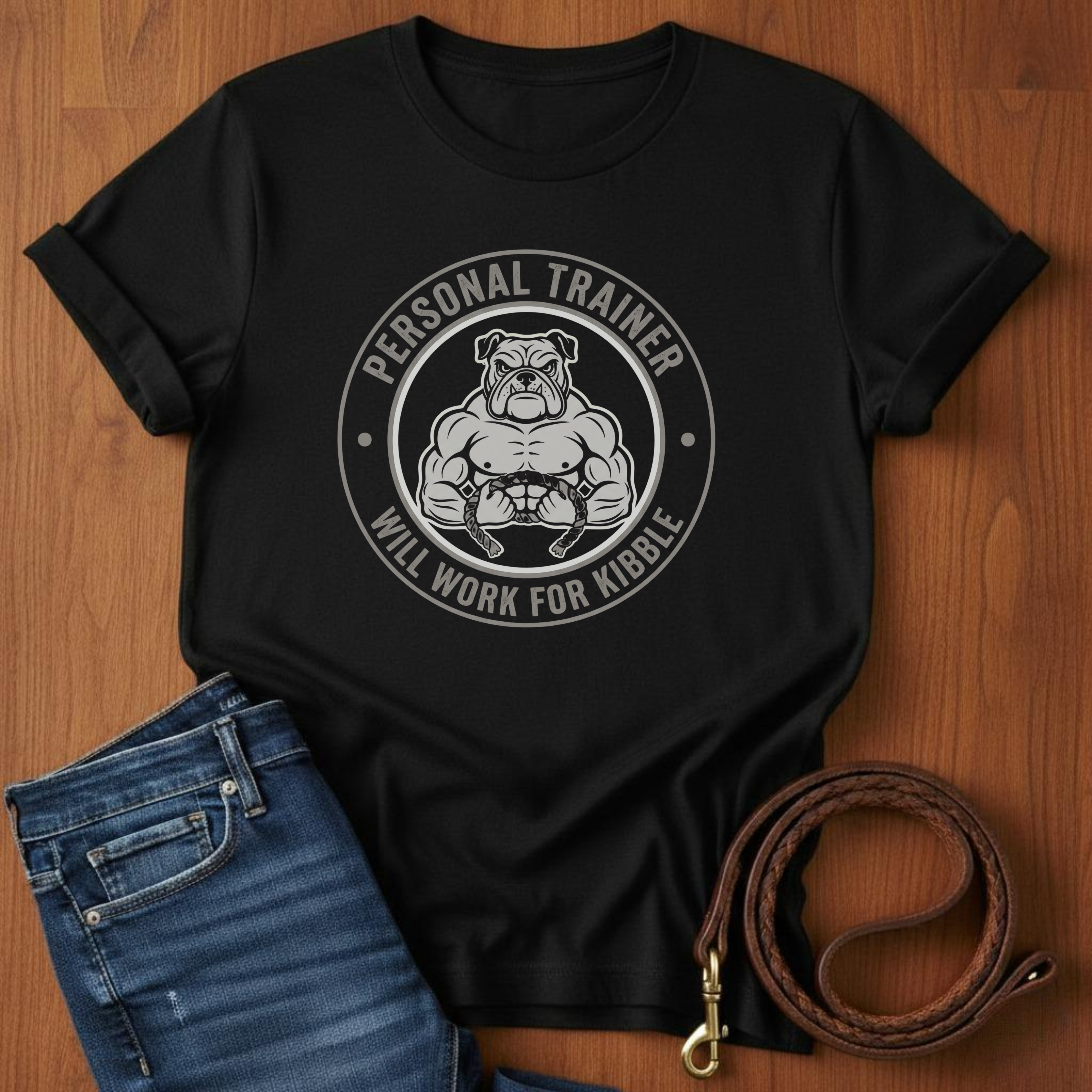 Personal Trainer Bulldog T-Shirt