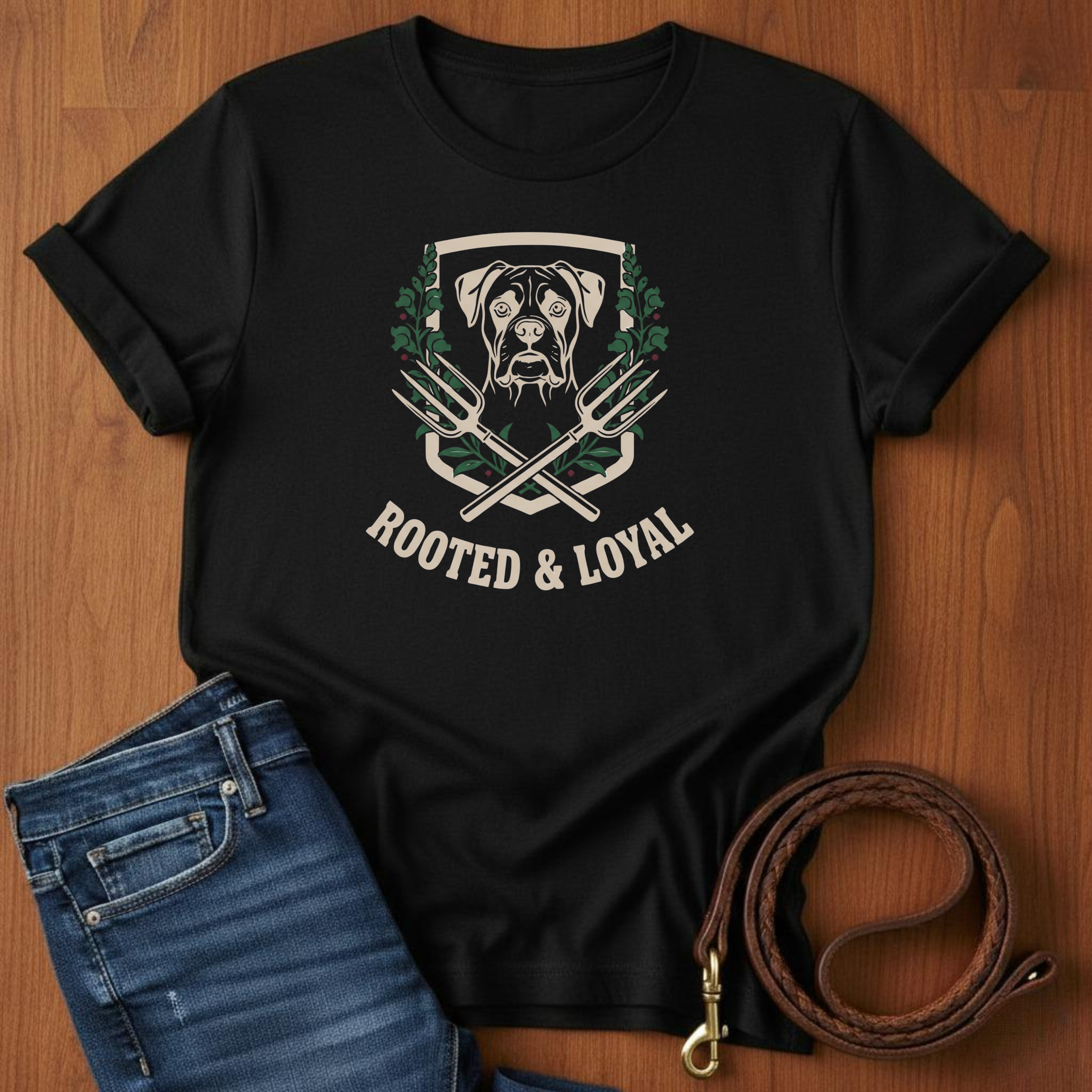 Rooted and Loyal Boxer T-Shirt
