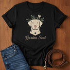 Garden Soul Labrador Retriever T-Shirt — lifestyle shot — Always My Dog