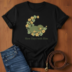 Slow Days With Him Dachshund T-Shirt