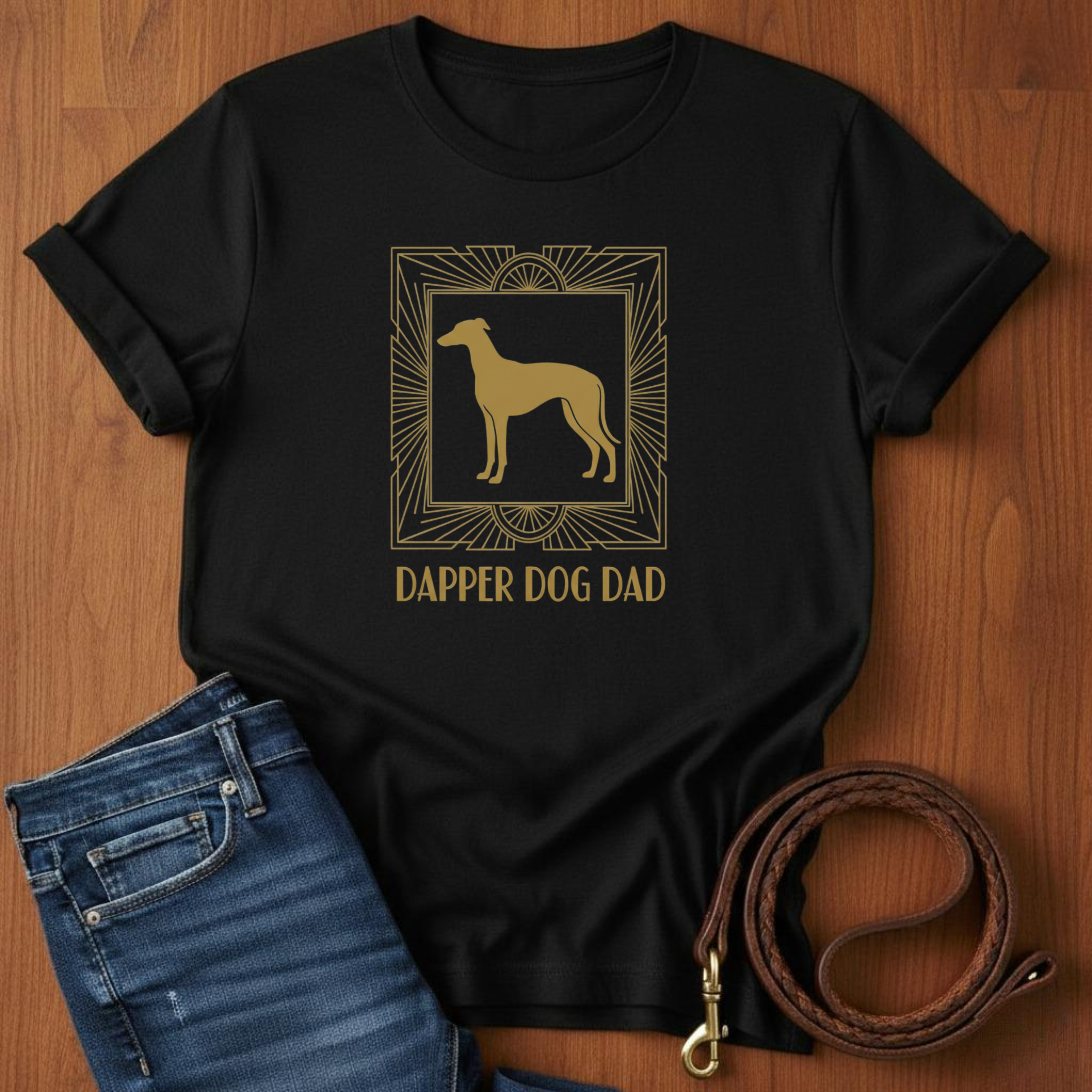 Dapper Dog Dad T-Shirt