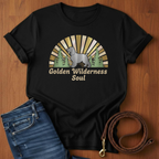 Golden Wilderness Soul Spaniel T-Shirt — lifestyle shot — Always My Dog