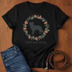 Wild and Salty Border Collie T-Shirt