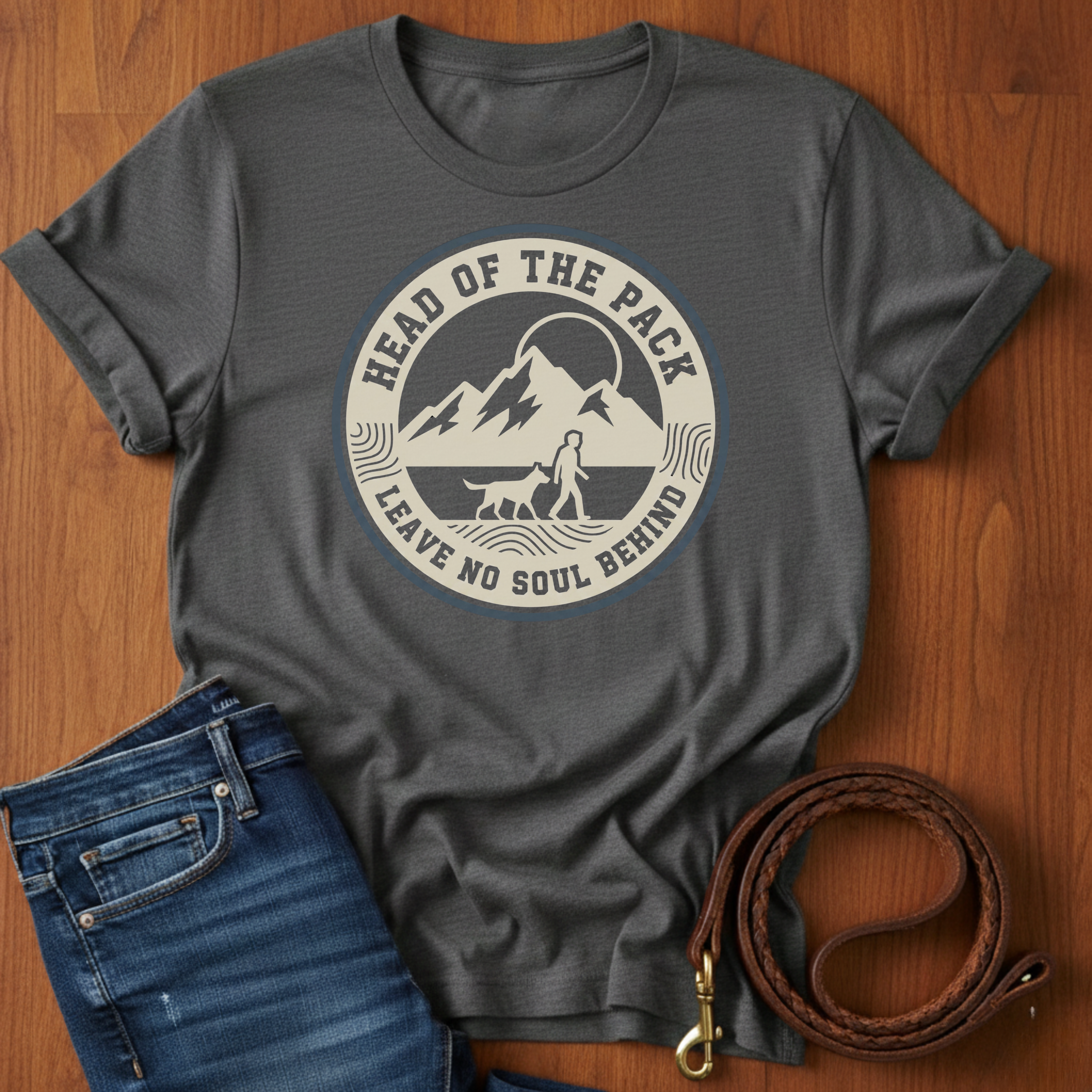 Head of the Pack T-Shirt — dog lover t-shirt by Always My Dog