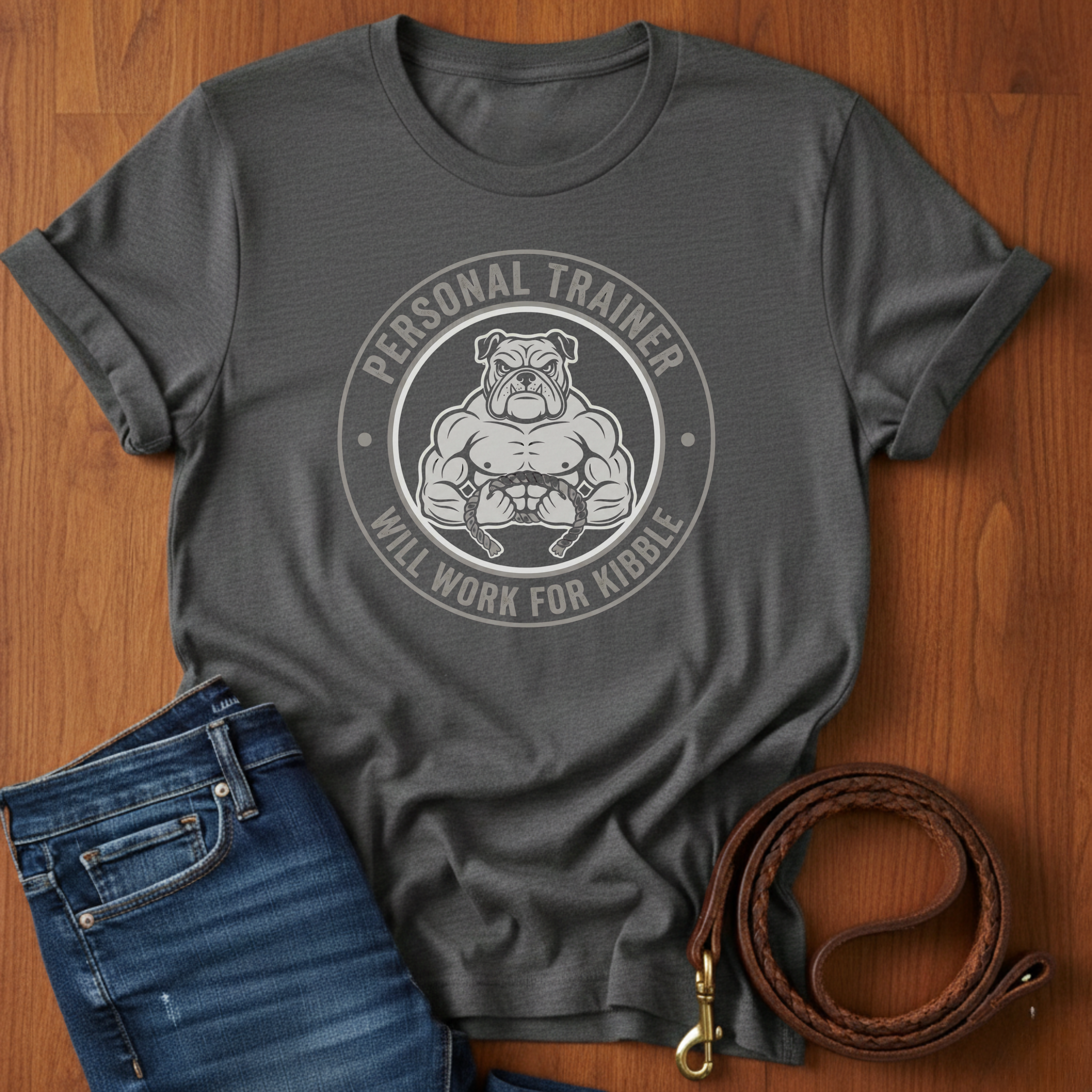 Personal Trainer Bulldog T-Shirt