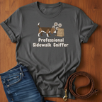 Professional Sidewalk Sniffer Beagle T-Shirt