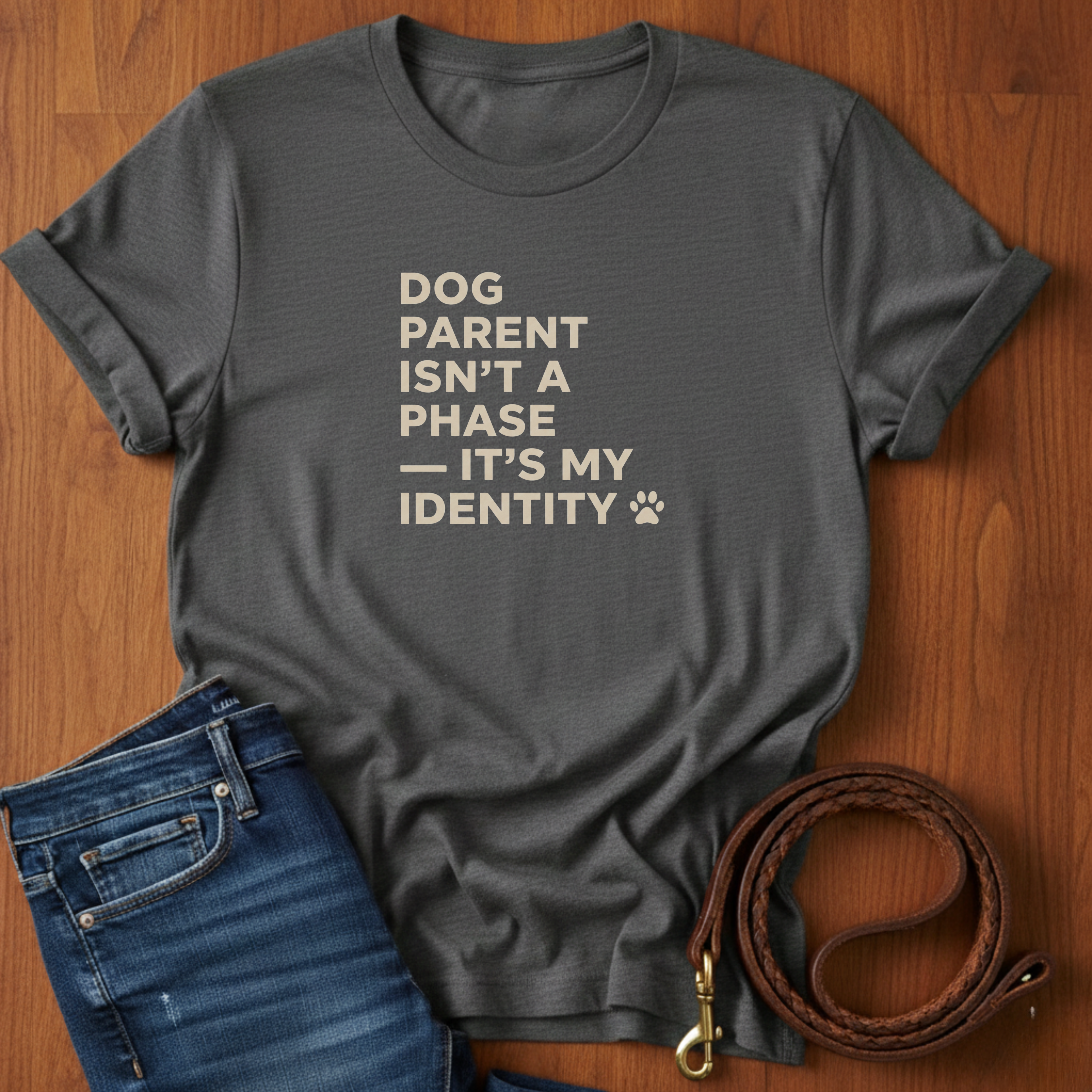 Dog Parent Isn't A Phase T-Shirt — dog lover t-shirt by Always My Dog