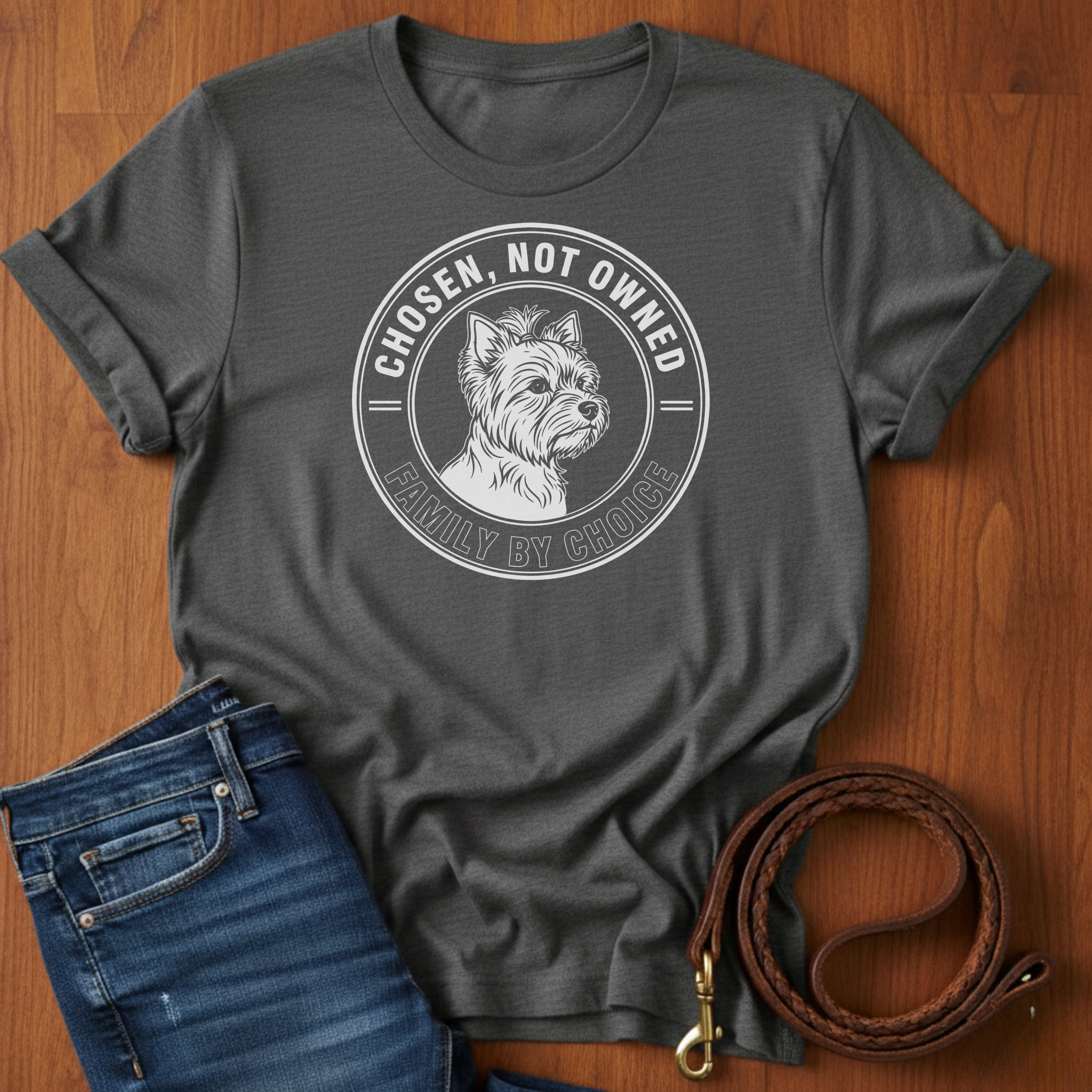 Chosen, Not Owned Yorkshire Terrier T-Shirt
