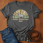 Golden Wilderness Soul Spaniel T-Shirt — dog lover t-shirt by Always My Dog