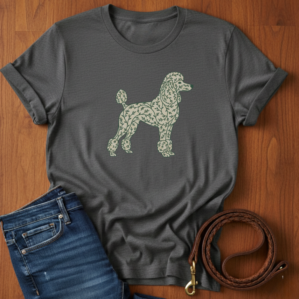 Willow Branch Poodle T-Shirt
