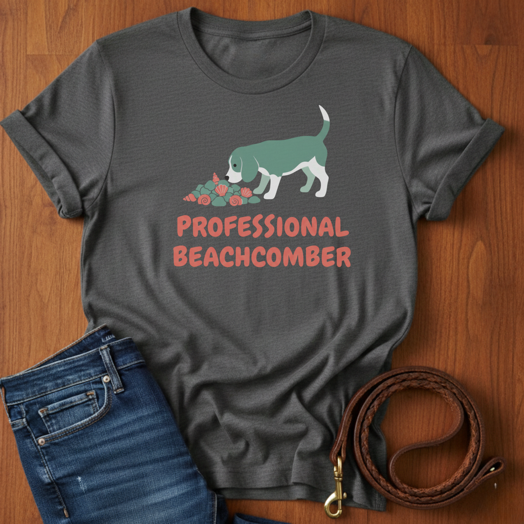 Professional Beachcomber Beagle T-Shirt