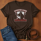 Expedition Leader T-Shirt — close-up — Always My Dog