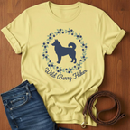 Wild Berry Hiker Akita T-Shirt