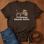 Professional Sidewalk Sniffer Beagle T-Shirt