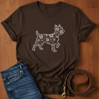 Yorkshire Terrier in Flowers T-Shirt