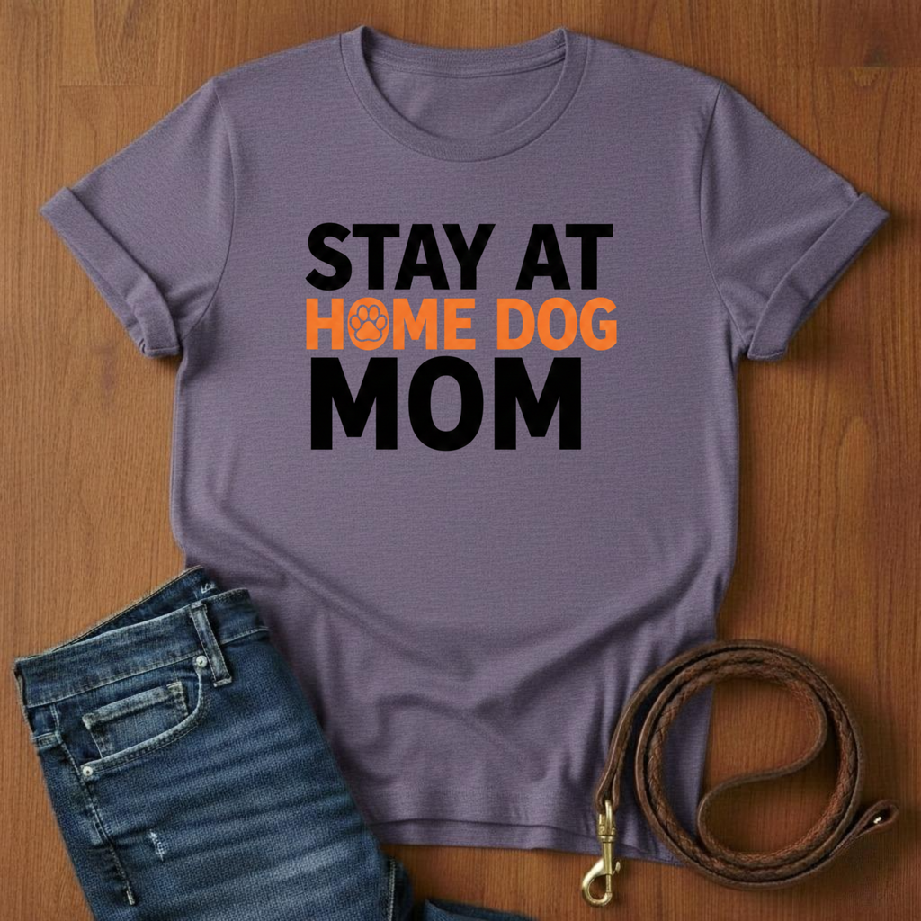 Stay At Home Dog Mom T-Shirt