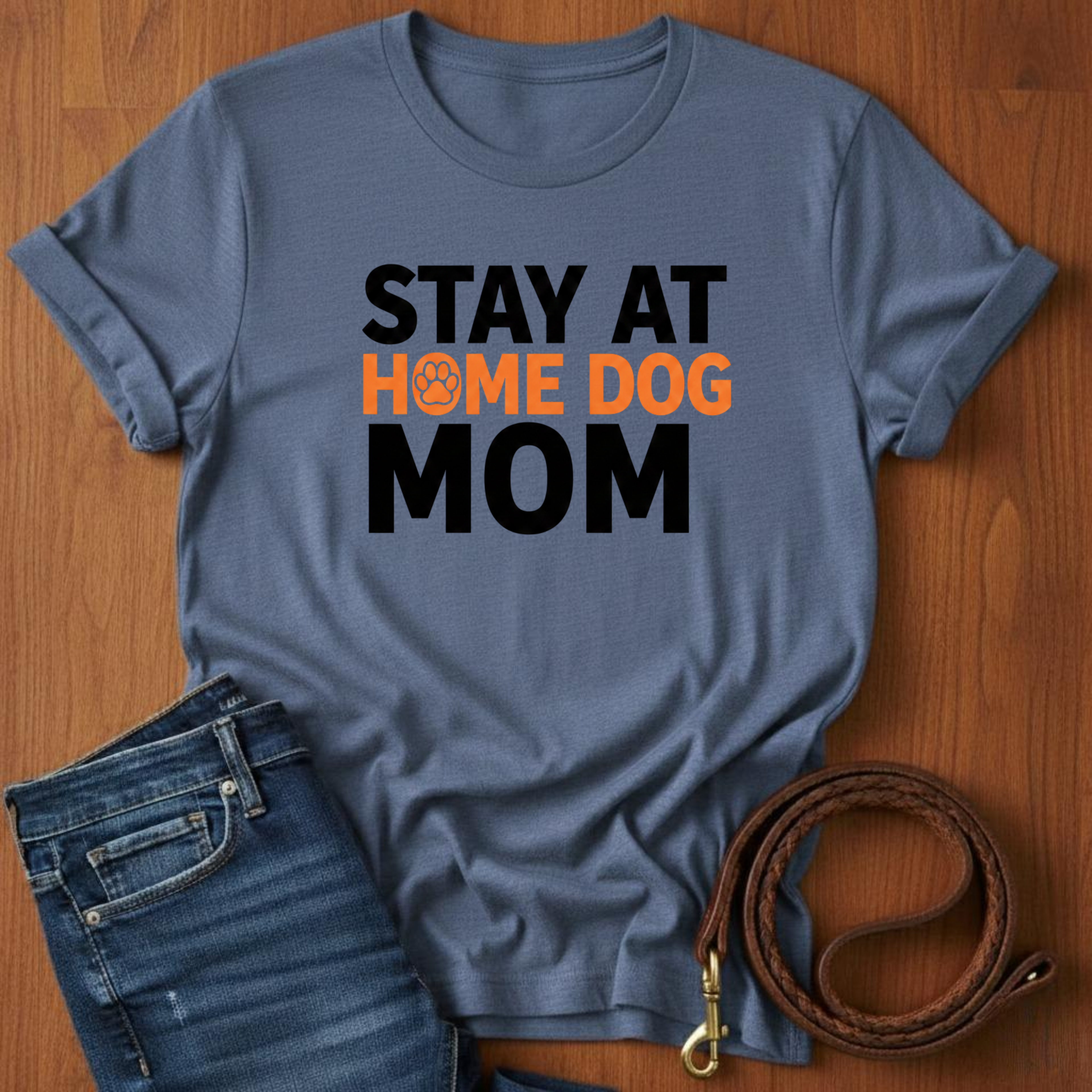 Stay At Home Dog Mom T-Shirt
